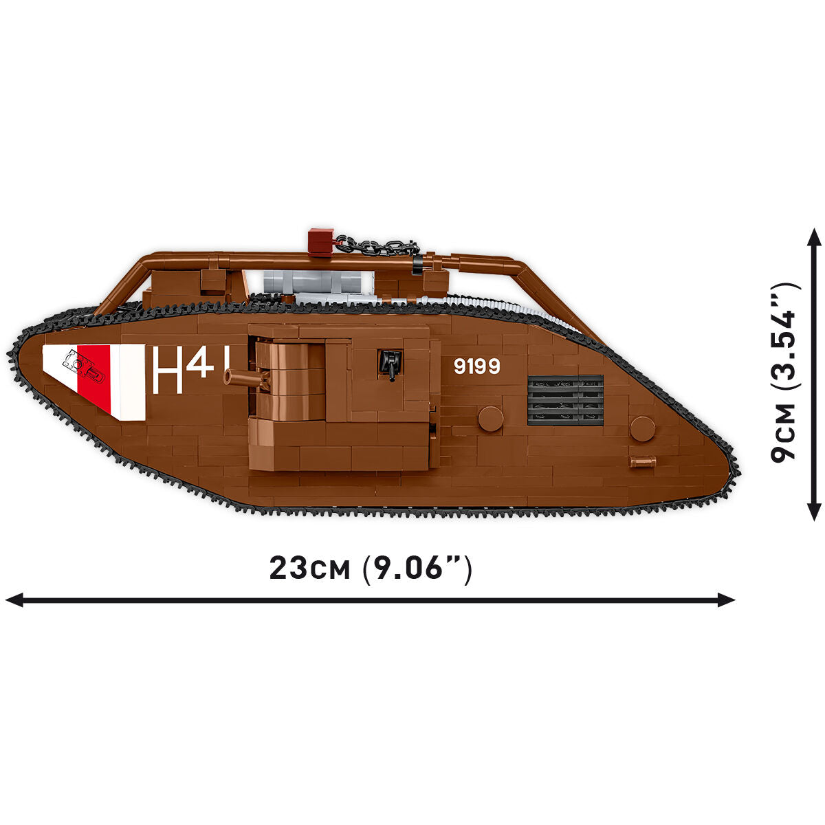 COBI Mark V (Male) no C.9199 Tank : Set #2995
