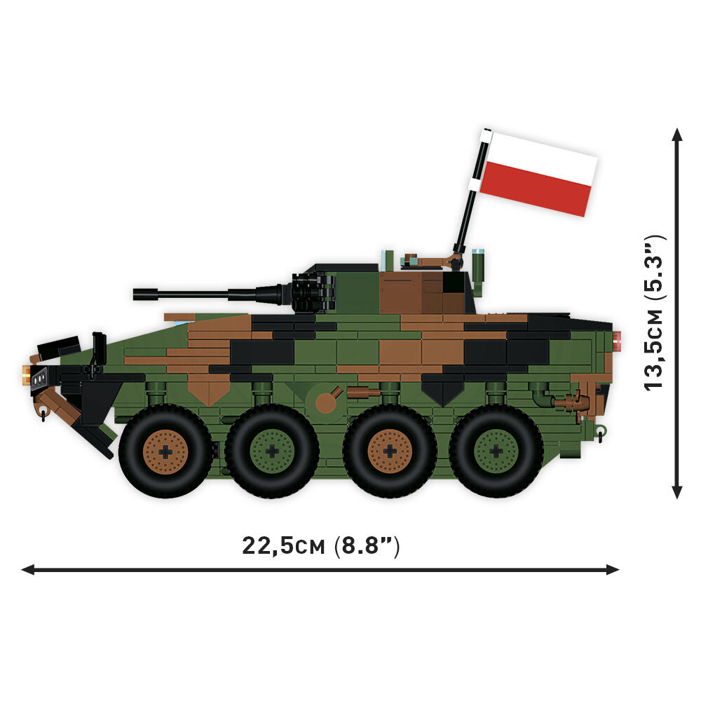 Vehículo multiusos COBI KTO Rosomak (PL/UA): juego n.º 2629