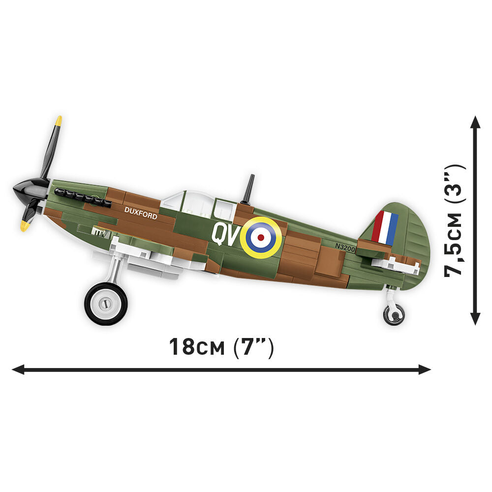 COBI Spitfire Mk. I N3200 Fighter : Set #5868