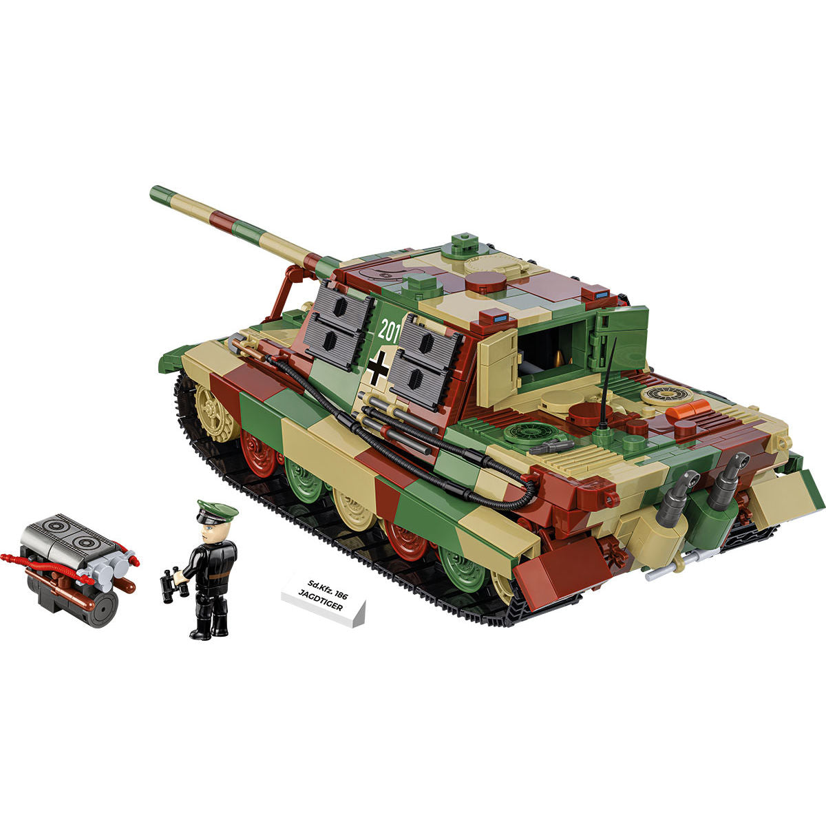 COBI PanzerJäger Tiger Heavy Tank Destroyer : Set #2580