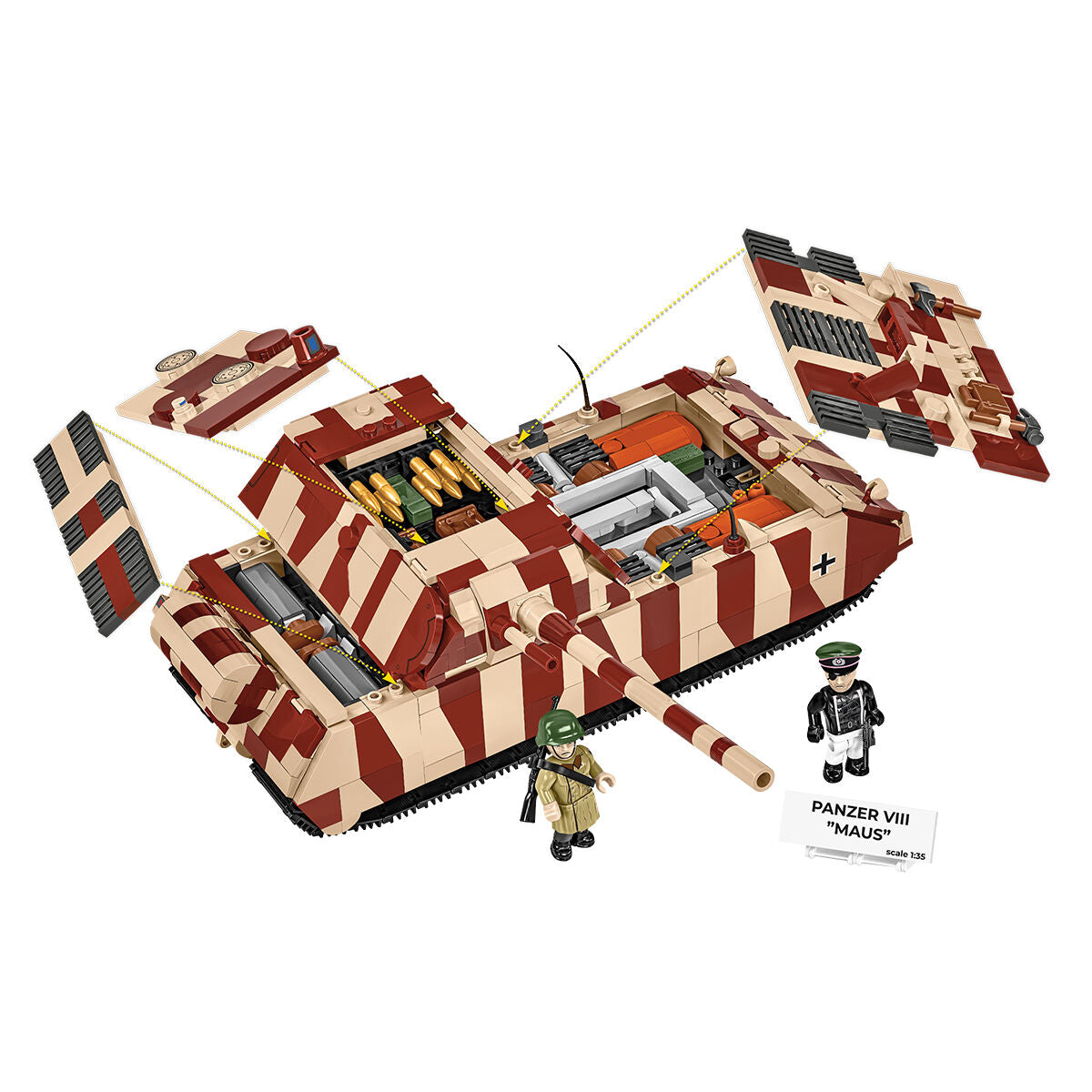 Tanque COBI Panzer VIII 