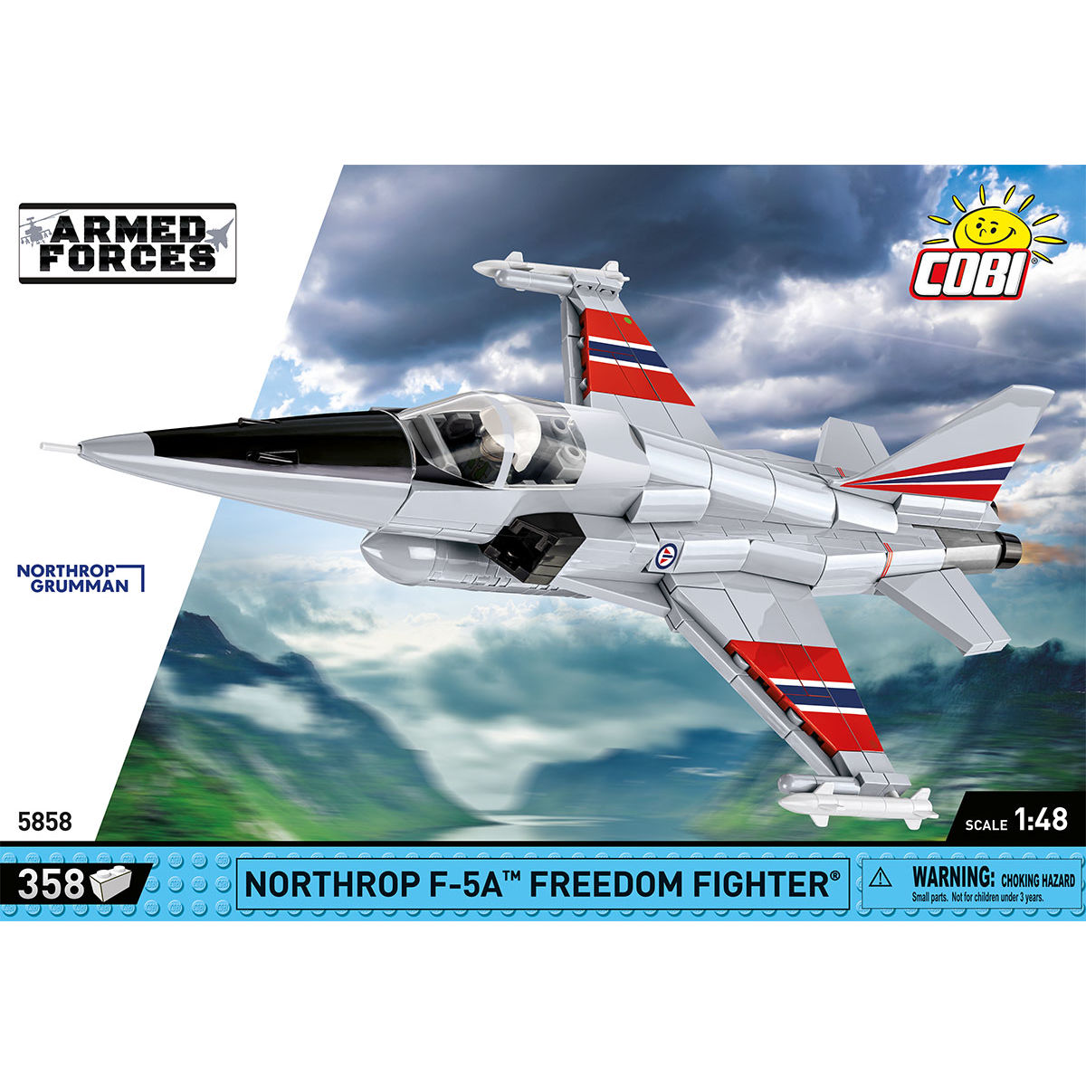 COBI Northrop F-5A Freedom Fighter Jet: Set #5858