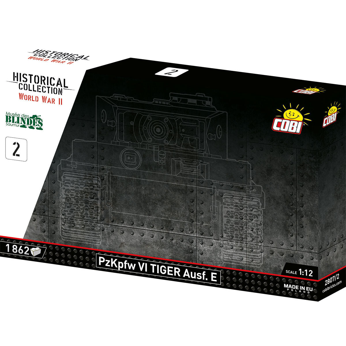 COBI EDICIÓN EJECUTIVA PzKpfw VI Ausf. Tanque Panzer E: Conjunto #2807