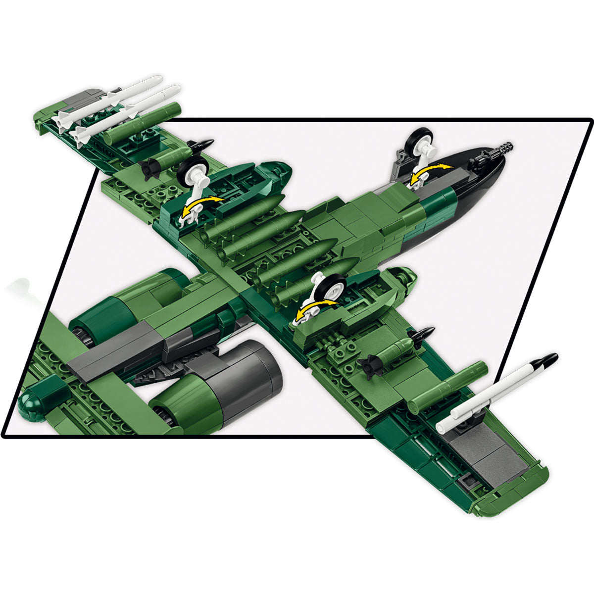 Avión de ataque COBI A-10 Thunderbolt II Warthog: Conjunto n.° 5856