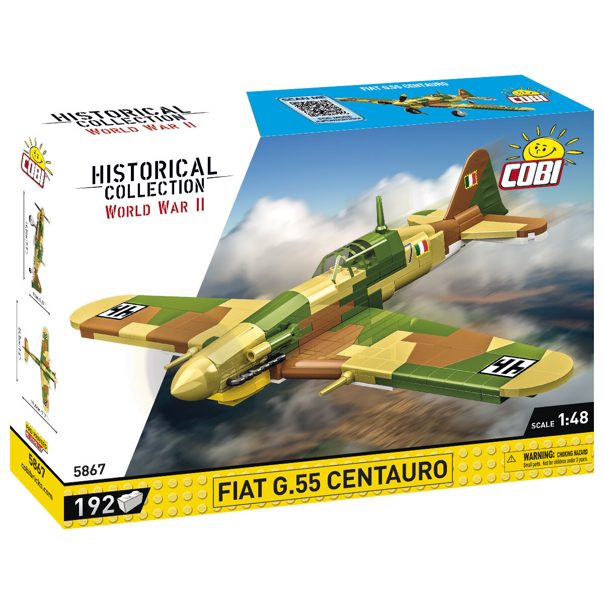 COBI Fiat G.55 Centauro Fighter : Set #5867