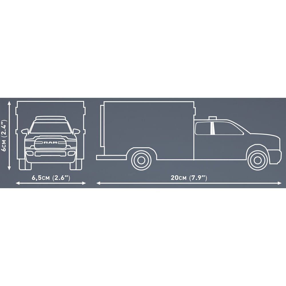 Ambulancia COBI DODGE Ram 3500: Juego #24609