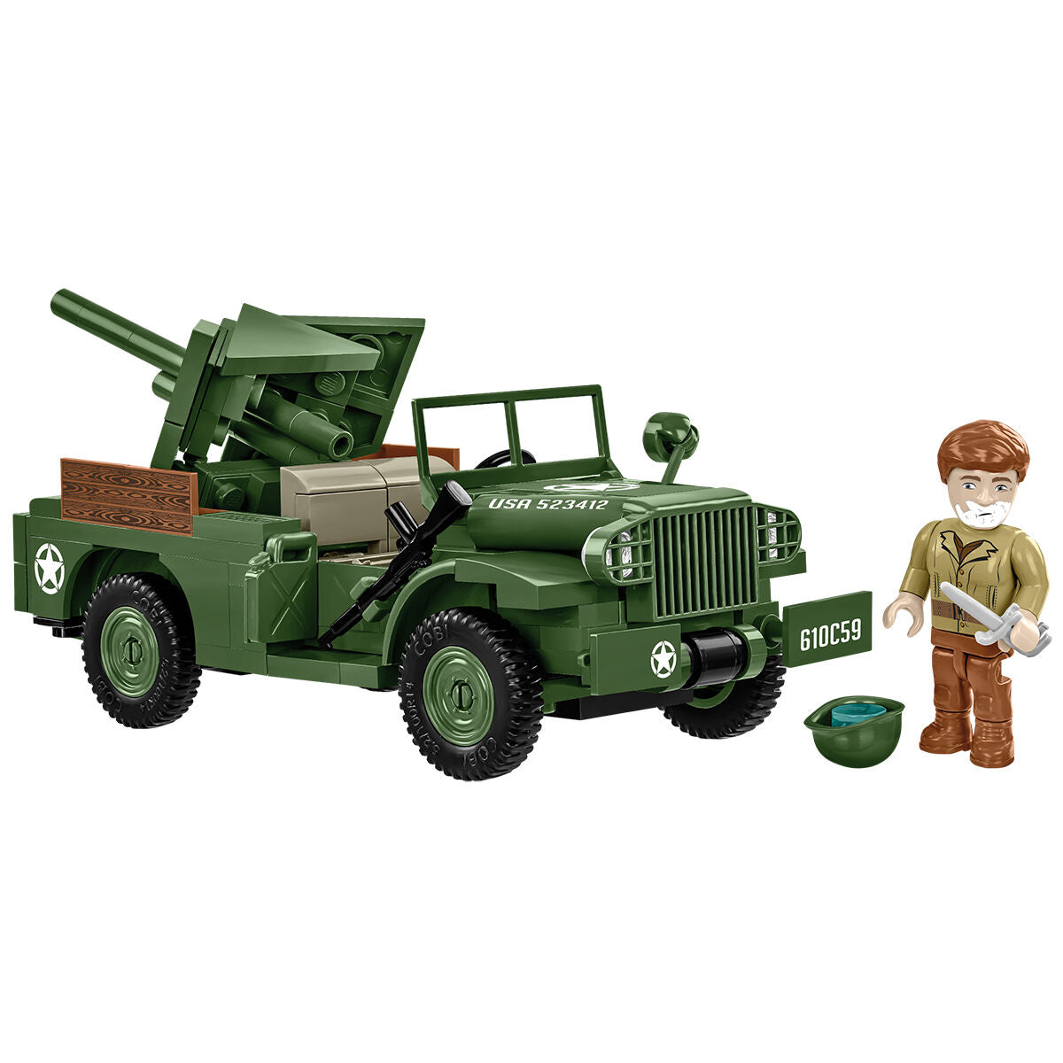 COBI 37 mm GMC M6 Fargo Vehículo: Juego n.° 3116