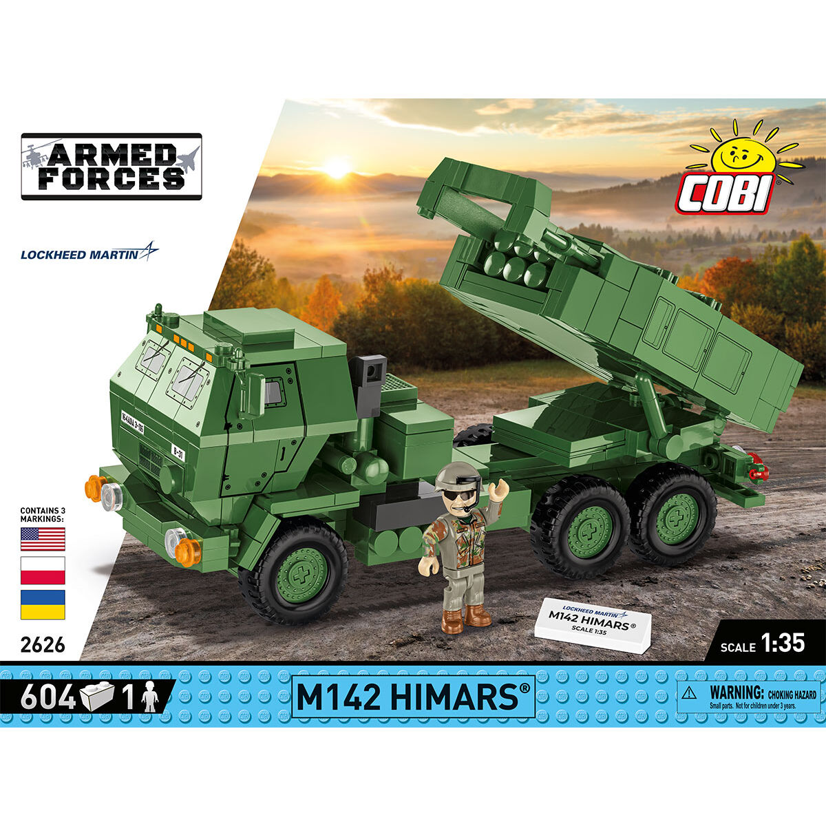 Lanzacohetes múltiple COBI M142 Himars: Conjunto n.° 2626