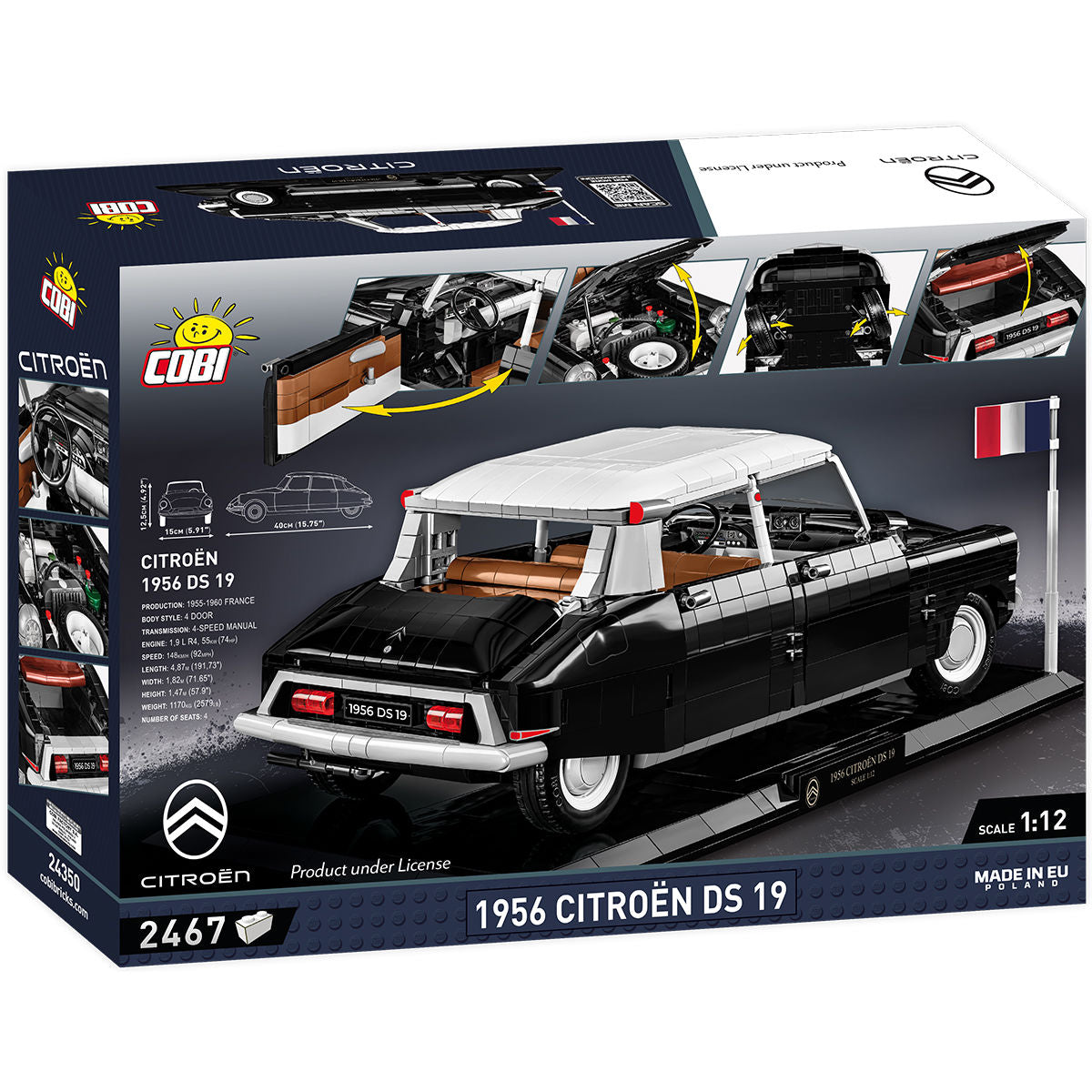 COBI EXECUTIVE EDITION 1956 Citroën DS 19 : Set #24350
