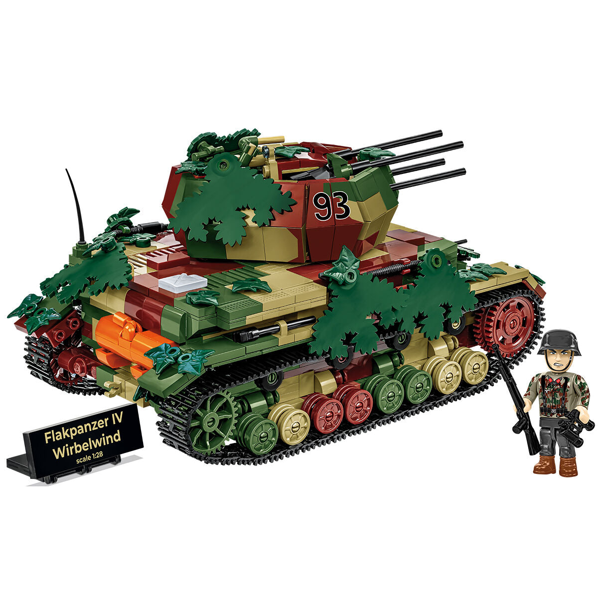 COBI EDICIÓN EJECUTIVA FlakPanzer IV Wirbelwind: Conjunto #2593