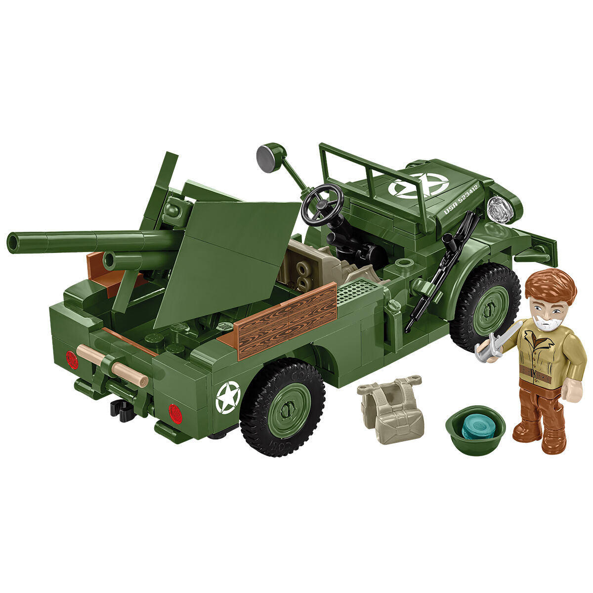 COBI 37 mm GMC M6 Fargo Vehículo: Juego n.° 3116