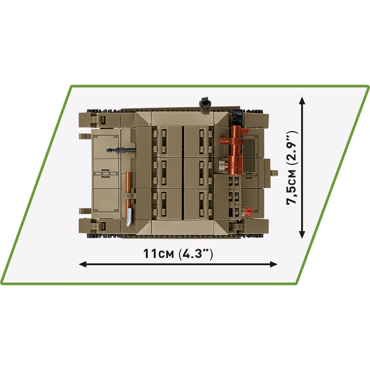 Tanque COBI Tankette TK-3: Juego #2658