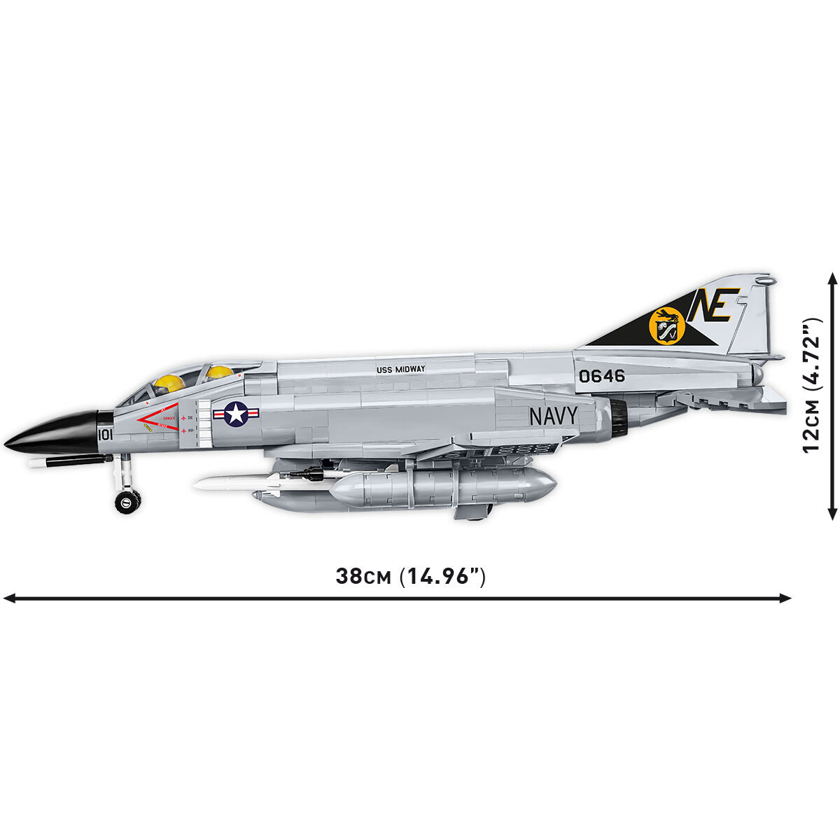 COBI F-4 Phantom II Jet Fighter: Set #5897