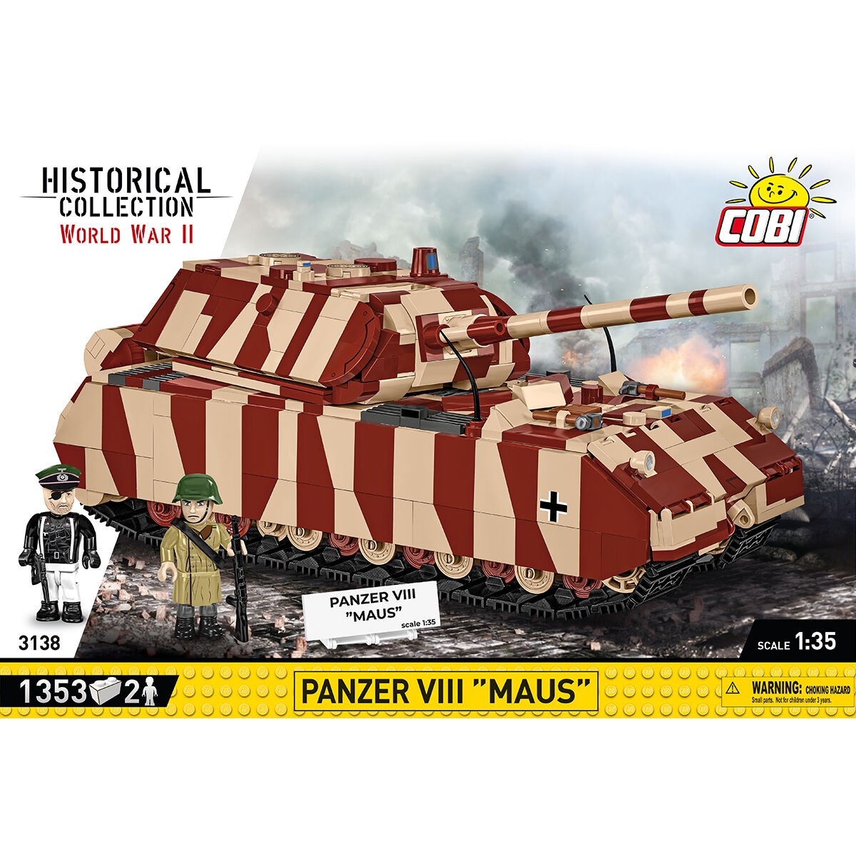 Tanque COBI Panzer VIII 