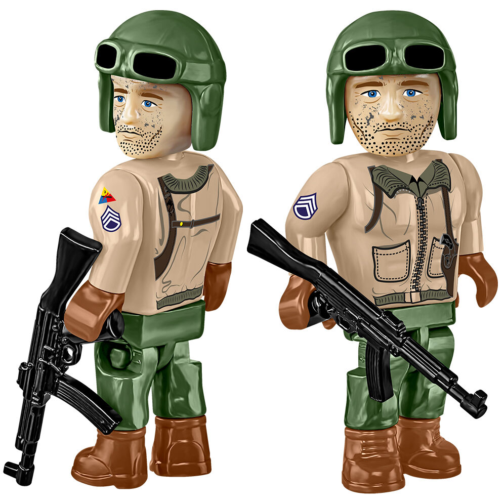 COBI Sherman M4A2E8(76)W Tank : Set #3118