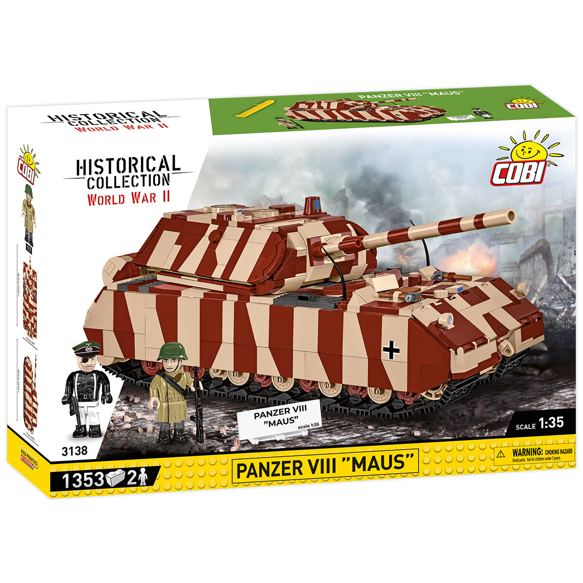 Tanque COBI Panzer VIII 