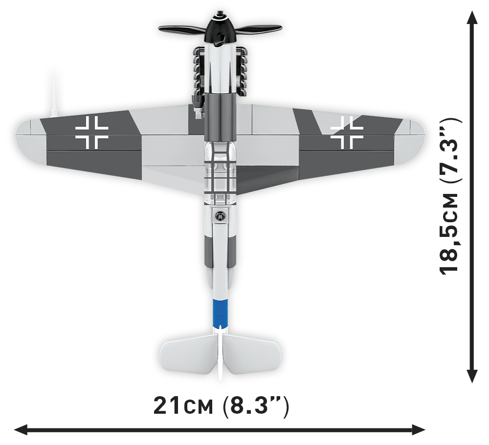 Caza COBI Messerschmitt BF 109 G: Serie n.° 5870 
